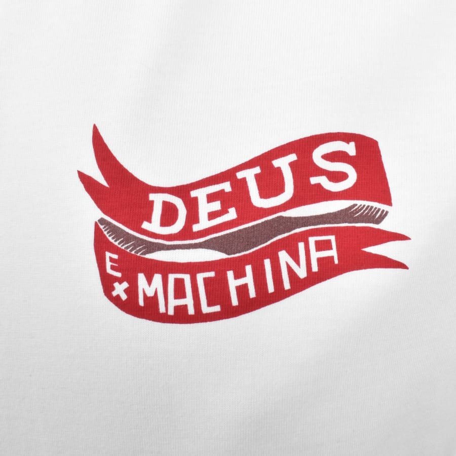 Deus Ex Machina Jailer Sappy T Shirt White | Mainline